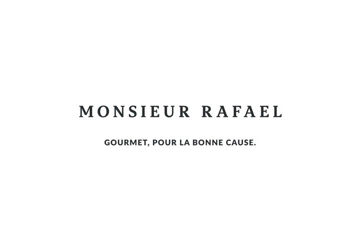 Logo Monsieur Rafael – Horizontal Noir