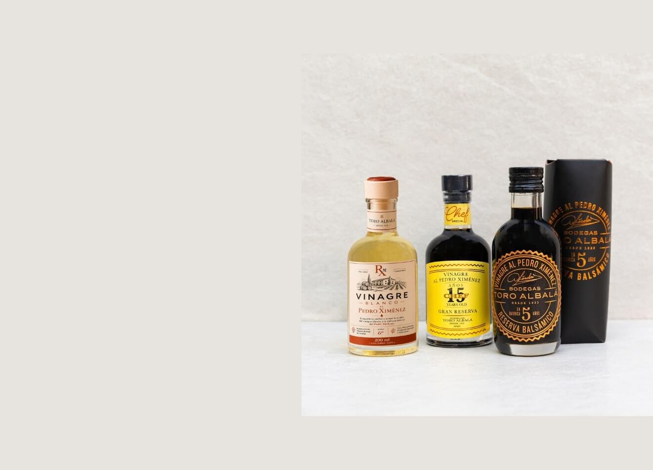 Toro Albalá <br> Vinegars al Pedro Ximénez