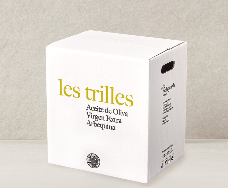 12 bouteilles d'huile d'olive Les Trilles