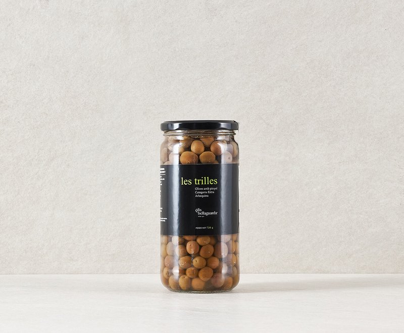 Pot d'olives Arbequina Les Trilles